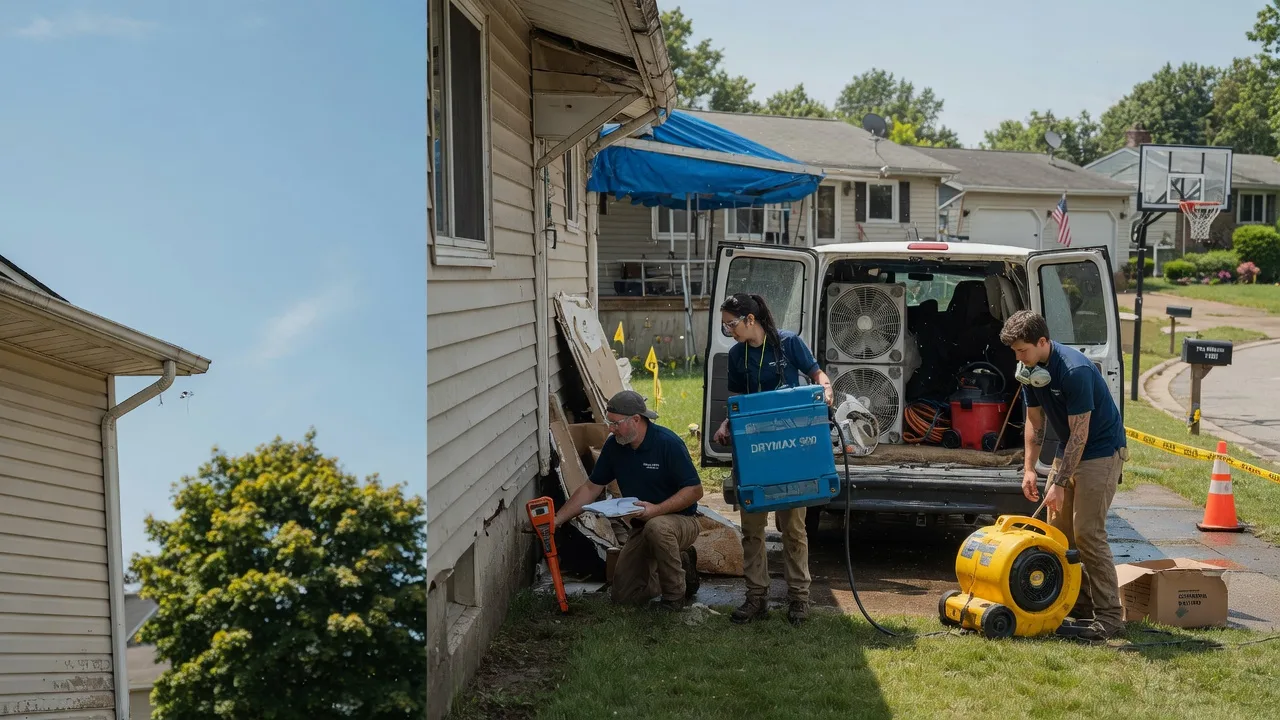 Ceiling Leak Cleanup in Willow Springs, IL near me